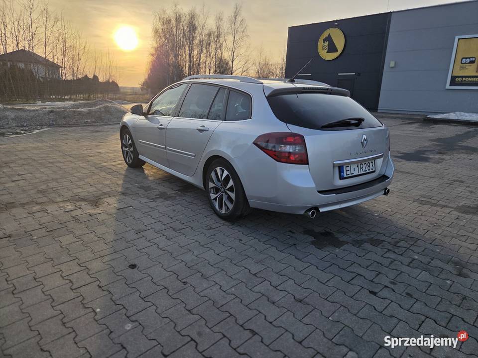 Renault Laguna III PhIII 2015 20 dCi Bose odtwarzacz DVD łódzkie Łódź