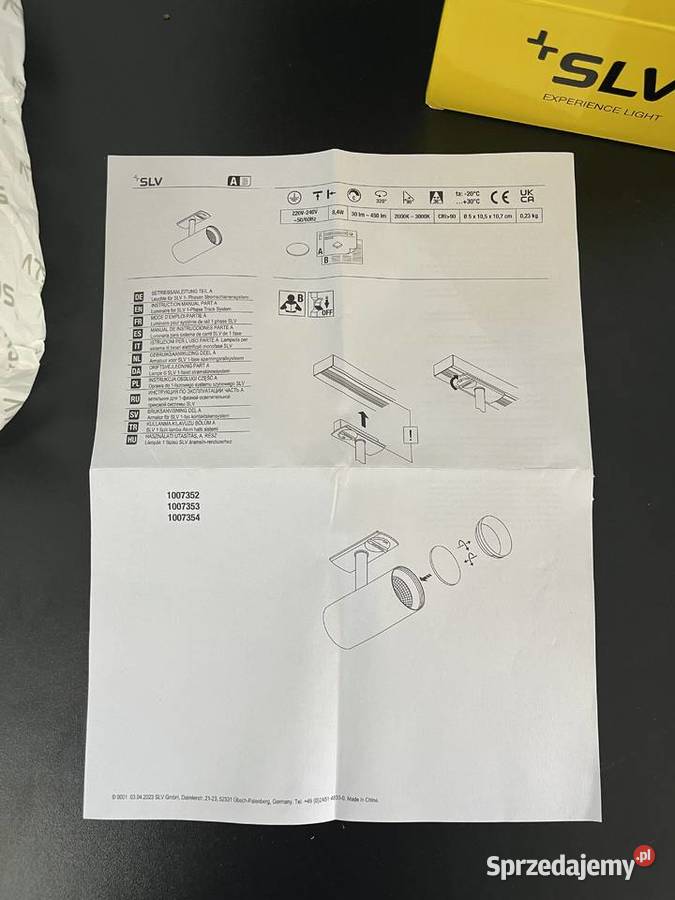 lampa czarna sprzedam