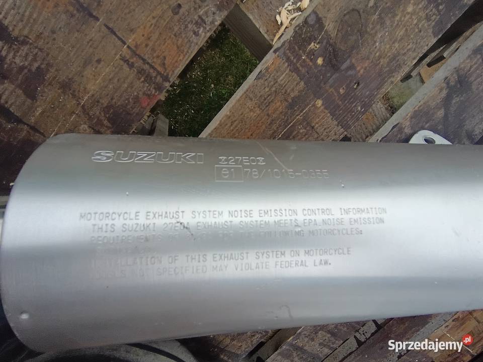 Wydech tłumik Suzuki GSF 1200 Bandit dolnośląskie Szewce