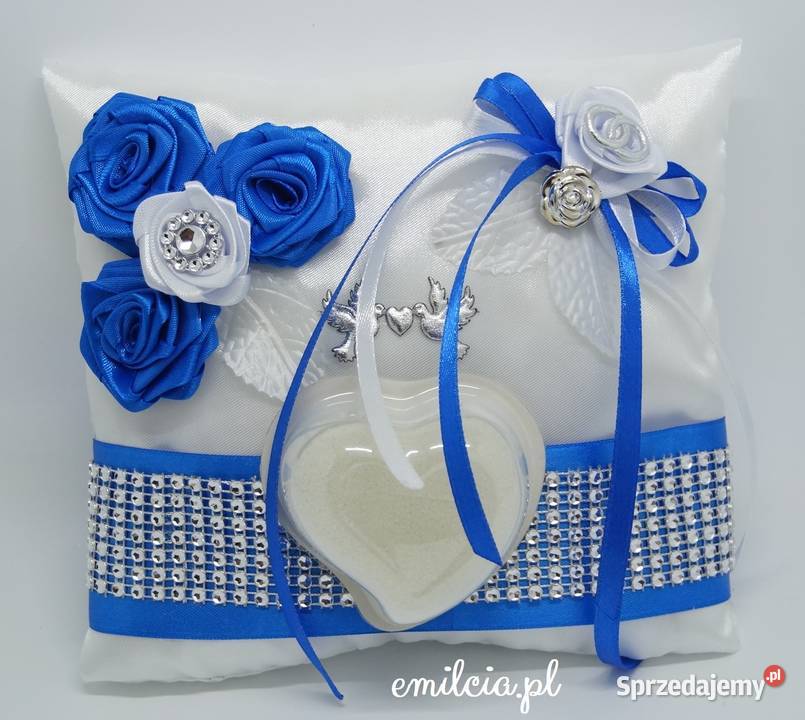 Poduszka Na OBRĄCZKi OZDOBA ŚLUB Wesele Zielona Góra