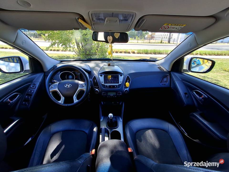 Hyundai ix35 17 CRDI SUPER STAN ORYGINAŁ elektryczne lusterka podlaskie Kolno