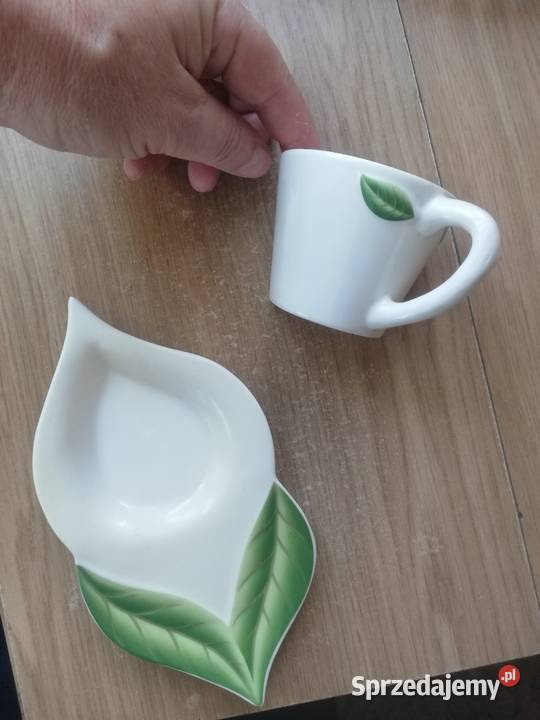 Porcelana zestaw do śmiatanki kawy Warszawa