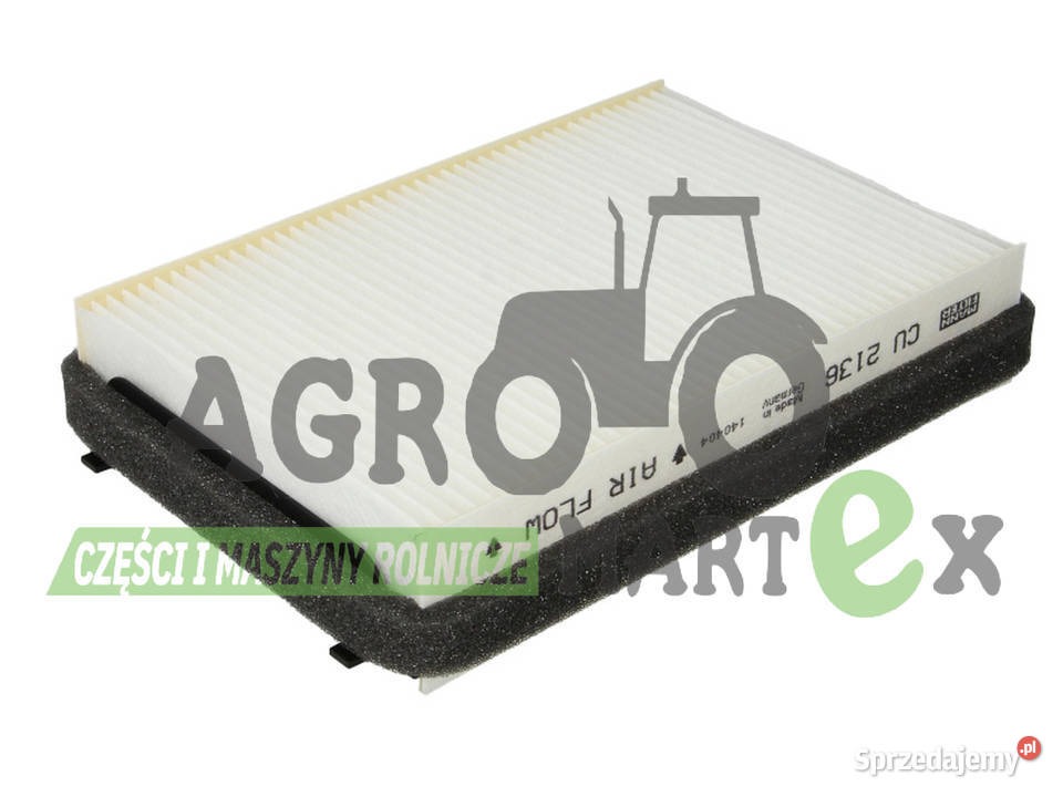 CU2136 L155288 L214634 FILTR POWIETRZA KABINY JD Rolnictwo Wichrów
