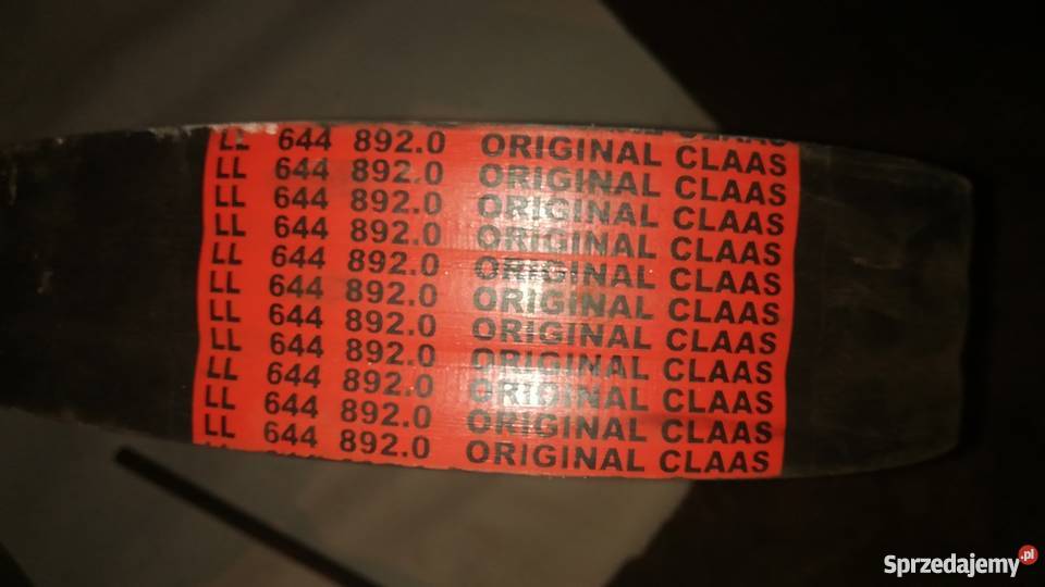 Pas zespolony 3HBx3190 kombajn Claas 644892 nieuszkodzony podlaskie