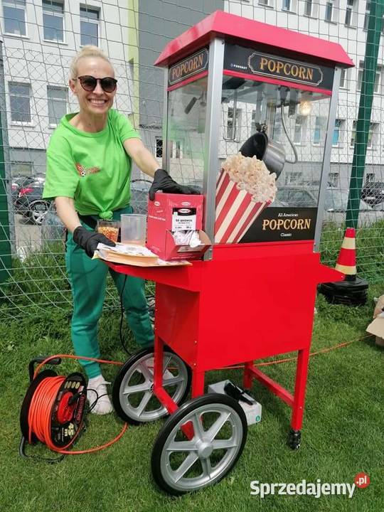 Wata cukrowa i popcorn organizacja imprez Poznań sprzedam
