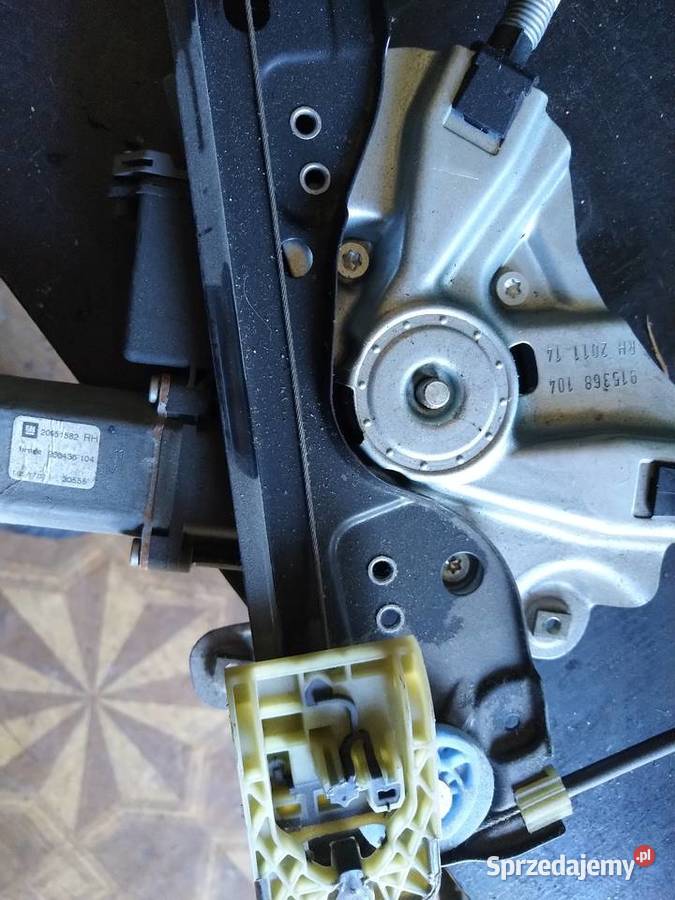 Mechanizm szyby Astra J prawy przód szyby Karoseria sprzedam