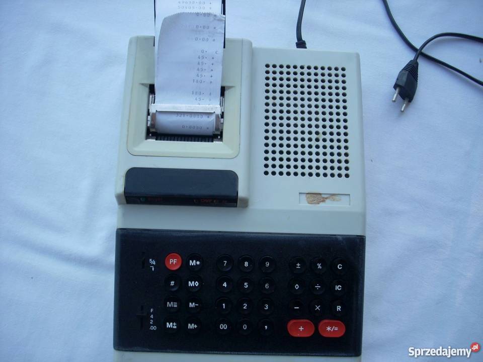 ELKA Kalkulator biurowy elektryczny z drukarką małopolskie Nowy Sącz