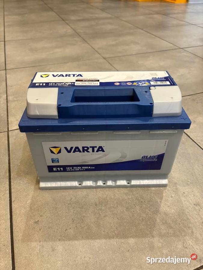 Akumulator VARTA Blue Dynamic E11 74Ah 680A EN Augustów