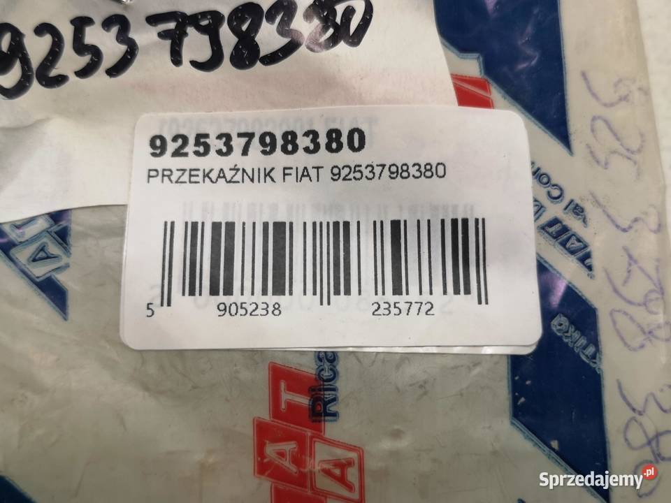 PRZEKAŹNIK GŁÓWNY FIAT SCUDO 19952006 9253798380