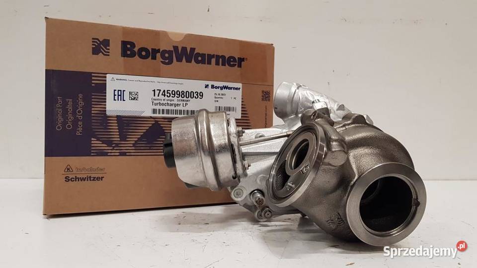 Nowa turbosprężarka BorgWarner KKK 17459980039 mazowieckie Siedlce