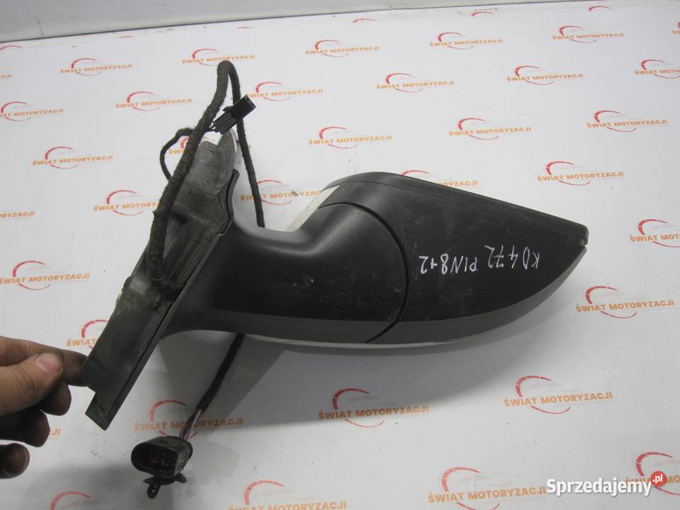 VW POLO R6 UP lusterko zewnętrzne prawe 82 PIN Lusterka zewnętrzne Kielce