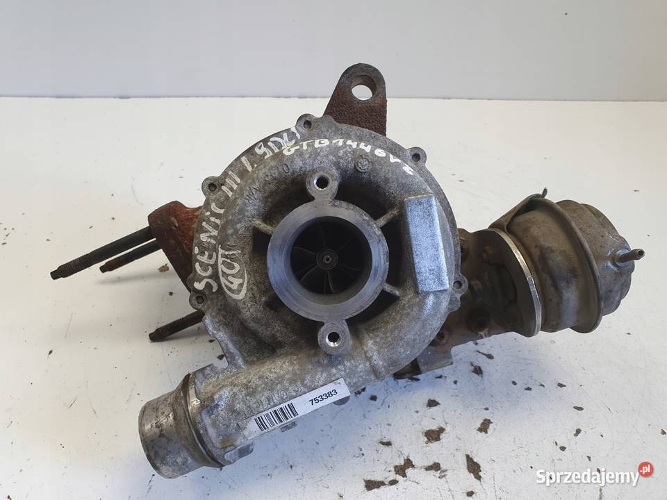 TURBOSPRĘŻARKA Renault Scenic III 19 DCI turbo