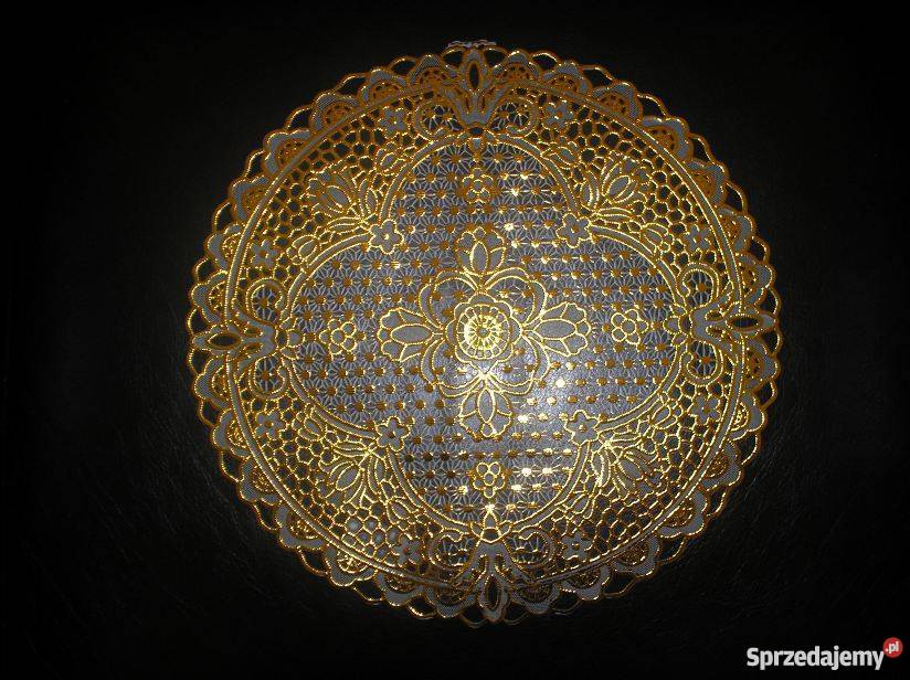Mata serweta podkładka srebrna złota Dekoracje i ozdoby Kraków