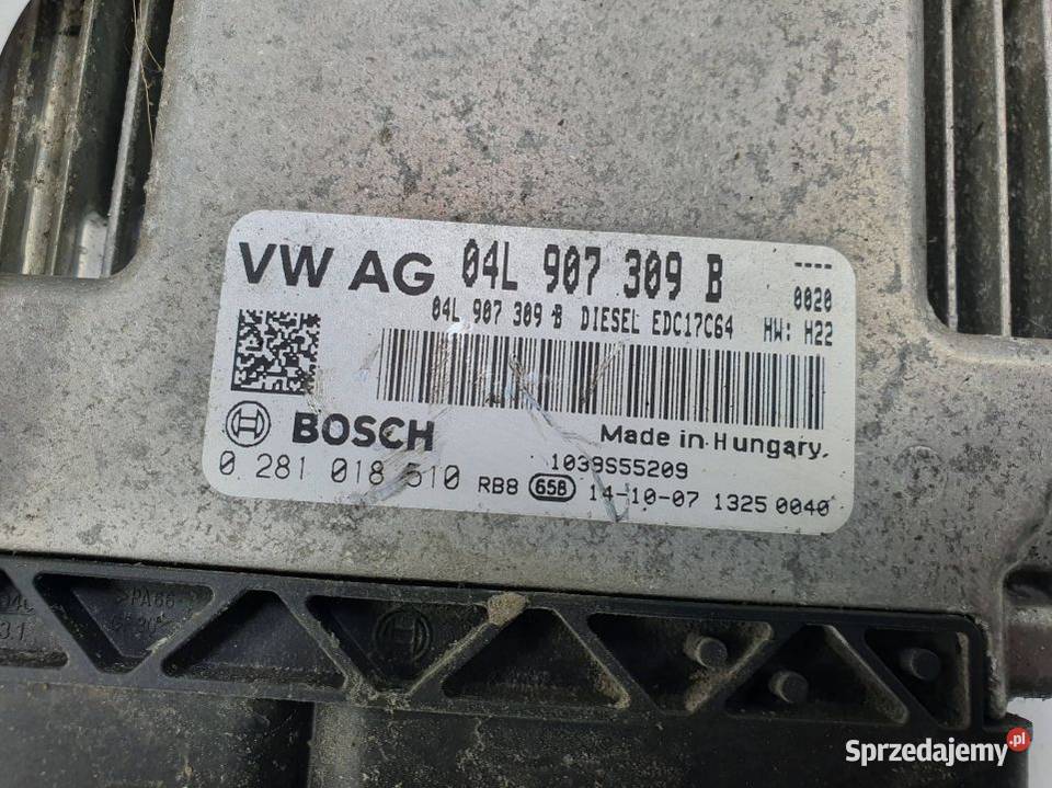 KOMPUTER SILNIKA ECU SKODA OCTAVIA III osobowe Lipno