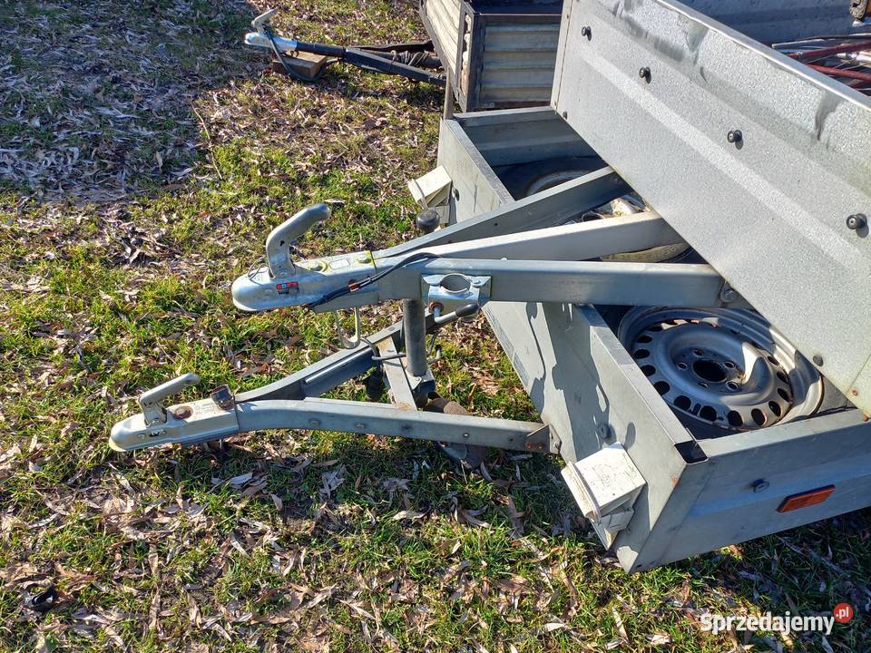 Sprzedam dwie przyczepki branderup 252x122x35 towarowe Czeberaki