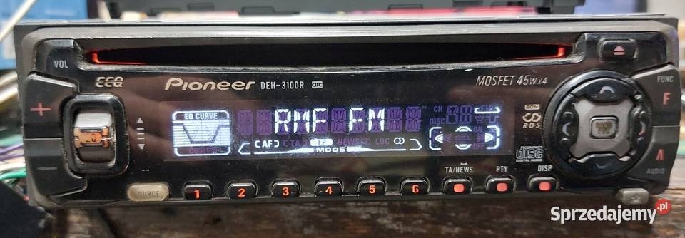 Pioneer DEH3130R Radioodtwarzacze pomorskie Gdańsk sprzedam