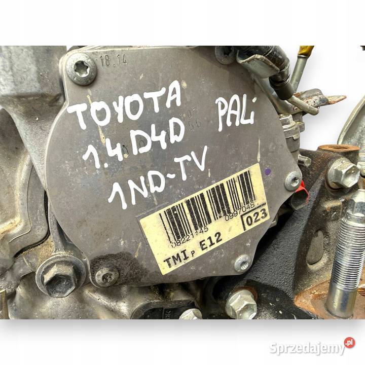 SILNIK 1ND Toyota Auris 14 D4D 90 1NDTV diesel lubelskie Chełm