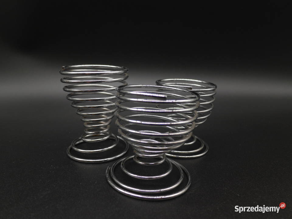 Kieliszki sprężynowe do jajek 3 Raszków