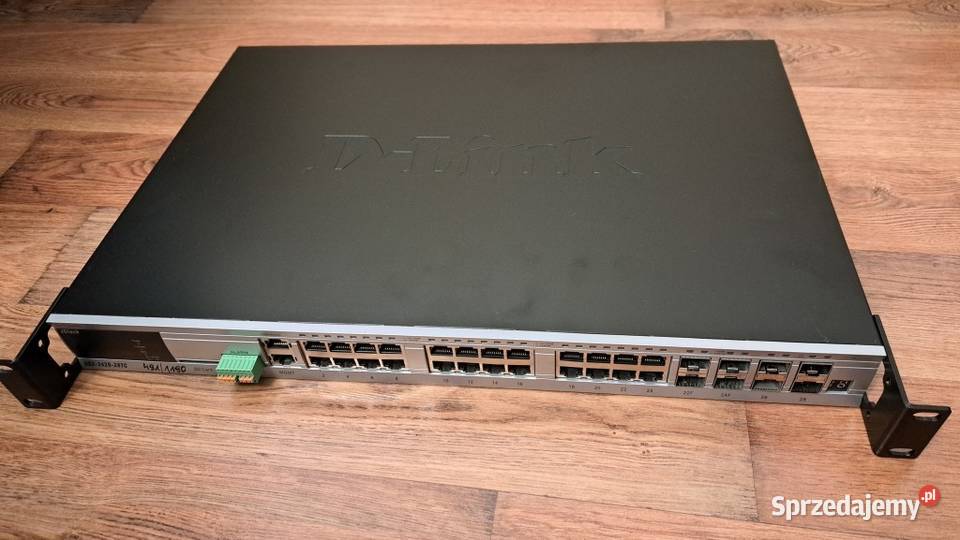 DLink DGS342028TC zarządzalny switch 20x GE 4x Gigabit Ethernet Internet i komunikacja Zielona Góra
