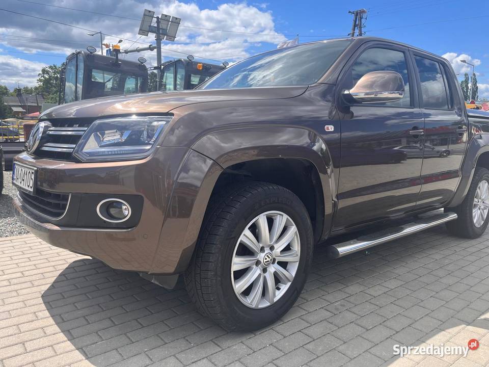 Volkswagen Amarok 20 VW biTDI 180 diesel automat Amarok Ślesin sprzedam
