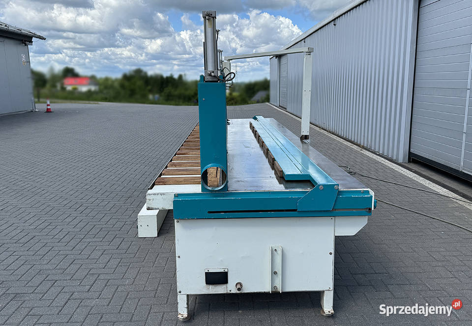 Obrzynarka do desek piła tarczowa wzdłużna MABA Produkcja pomorskie Sierakowska Huta