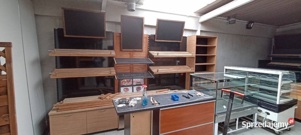 Witryna chłodnicza cukiernicza neutralna regał Szczecin