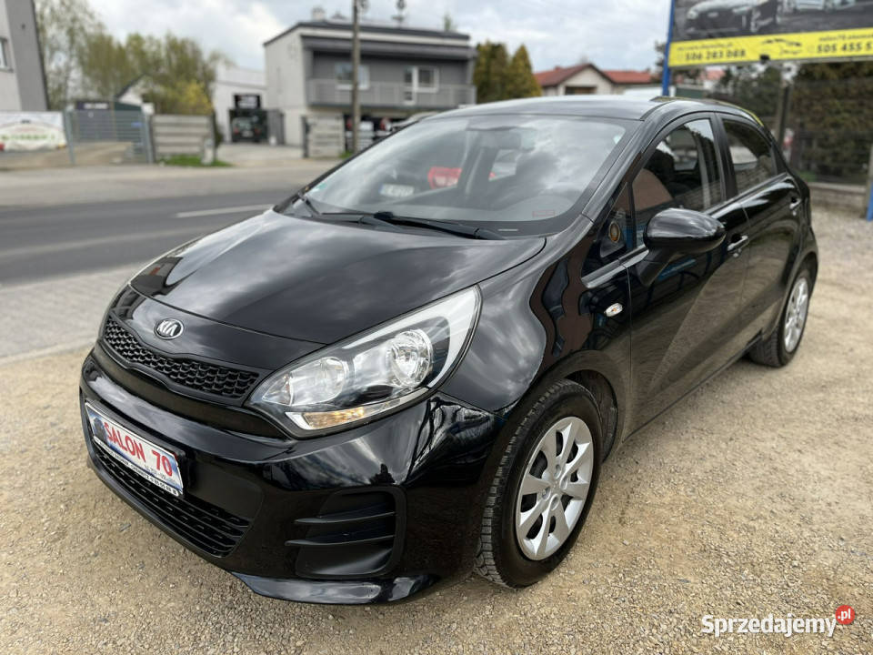 Kia Rio 12 1WŁ Klima Isofix Bez Rdzy Stan czarny