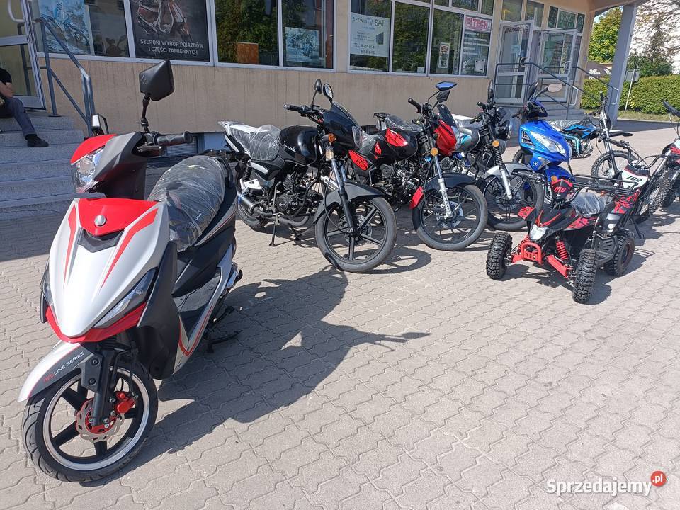 Sprzedam skuter motorower JUNAK 108 493 nowy z 49cm3 warmińsko-mazurskie Kętrzyn sprzedam