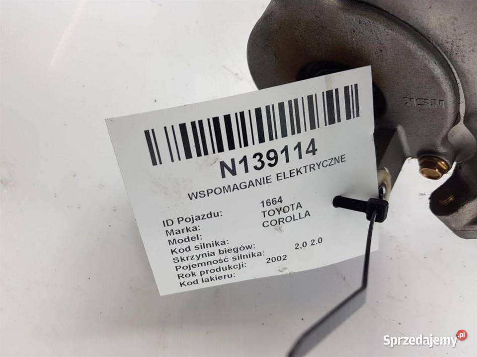 WSPOMAGANIE ELEKTRYCZNE COROLLA E12 4520002180 Pozostałe Lipno sprzedam