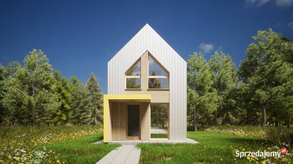 Domek Całoroczny 4699m2 EKONEST35 na konstrukcji Wilamowice