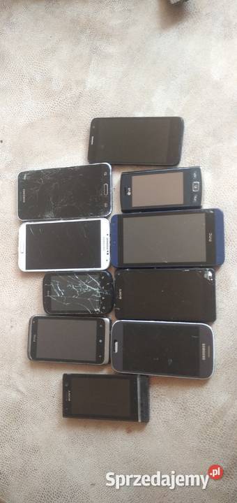 zestaw telefonów mix pakiet Galaxy sony HTC Sandomierz