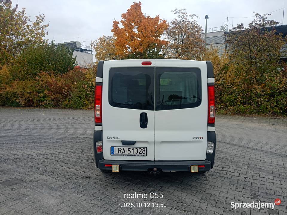 Opel Vivaro 20 Diesel 2012 Kąkolewnica