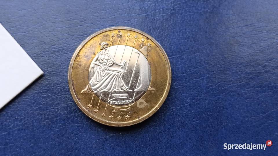 Stare monety 1 euro 2003 Cypr Lesko