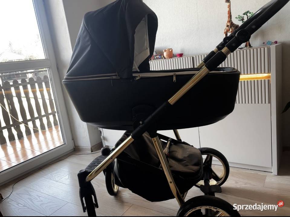 Wózek Adamex gondola fotelik Cybex z adapterami Kraków sprzedam