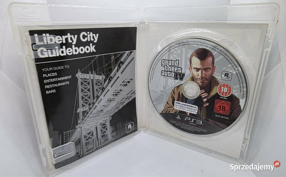 Gra GTA IV 3 Sony Playstation 3