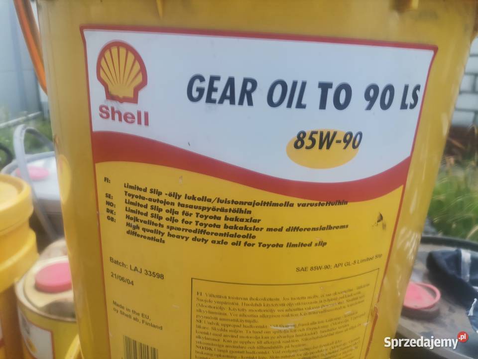 Olej przekładniowy Shell 20L podlaskie Białystok