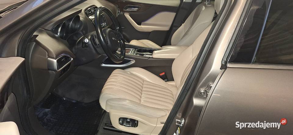 Jaguar Fpace polski salon bezwypadkowy zamiana wielkopolskie