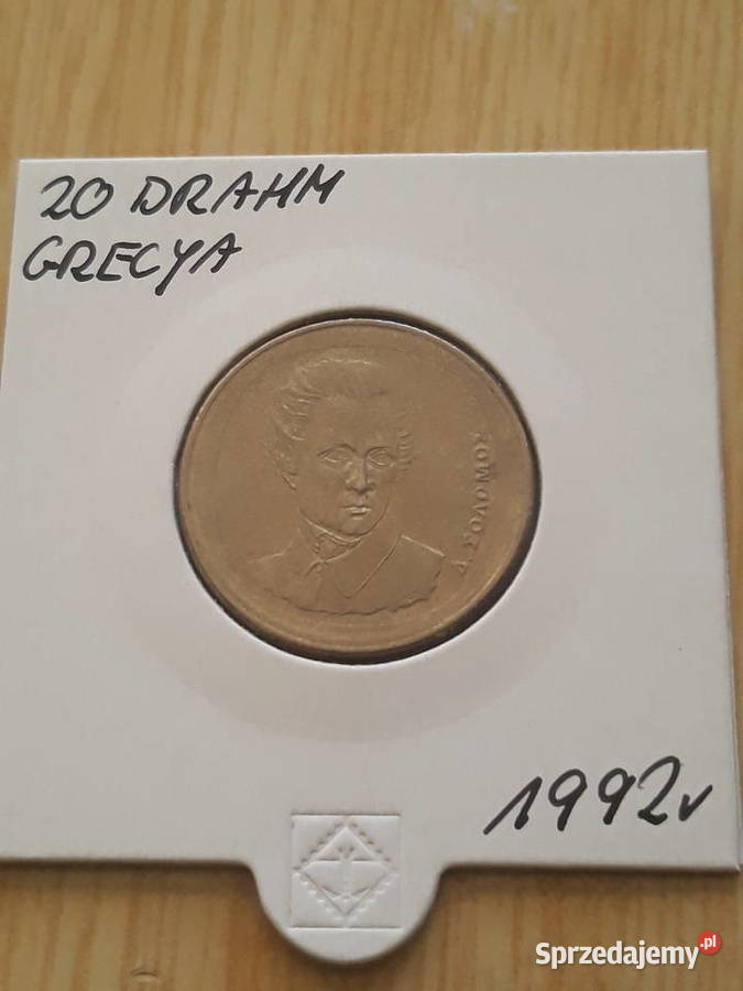 20 Drachm Grecja 1992 i 1994 r wielkopolskie Konin
