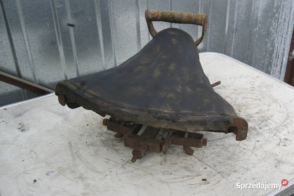 SIEDZENIE SKÓRZANE LATA 20 LATA 30 Rybnik