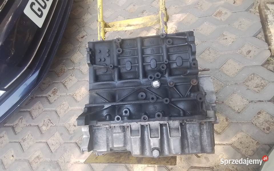 Blok silnika kapletny vw audi 03L103021A kodCBA Piotrów