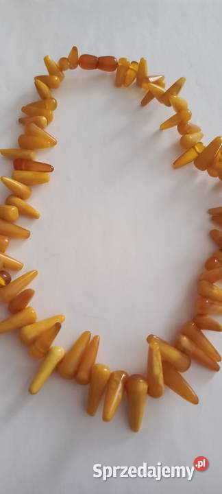 Naszyjnik Bursztyn Vintage Amber