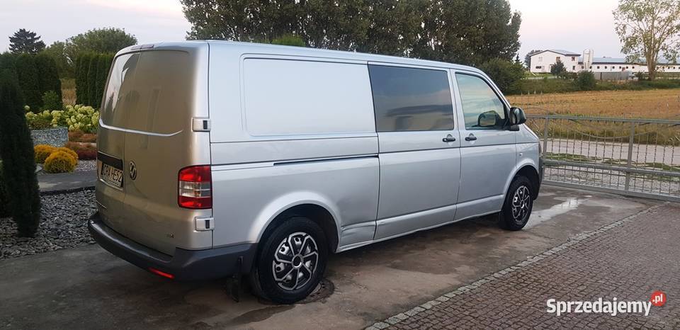 VW T5 Lift 20TDI Common Rail DOKA Long Długi poduszka powietrzna Stargard sprzedam