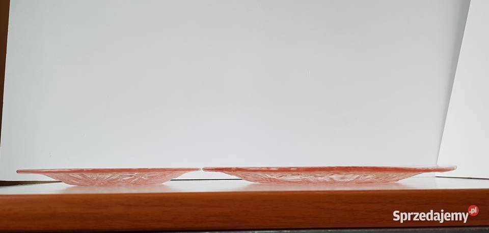 Talerzyk i talerz Anemony Ząbkowice kolorowe śląskie Dąbrowa Górnicza