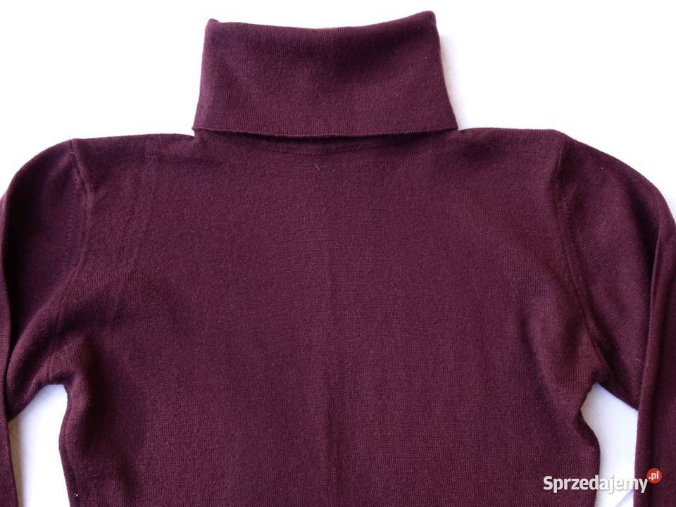 WE Wełniany sweter sweterek Golf 34 36 Nowy Sącz sprzedam