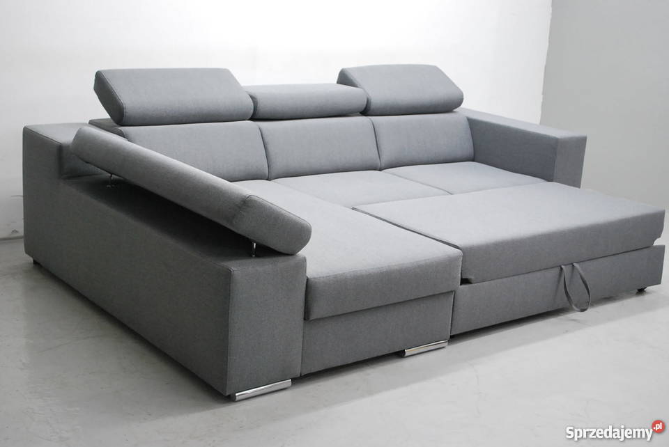 outlet DESIGN NOWOCZESNY NAROŻNIK z fspania KWR tkanina Komplety wypoczynkowe Poznań