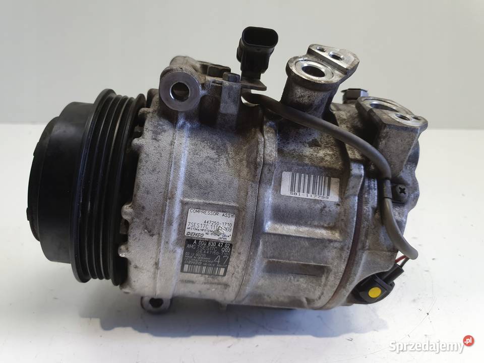 SPRĘŻARKA KLIMATYZACJI Mercedes W213 E63S AMG 40 Rudka