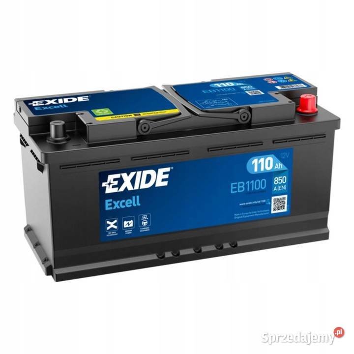 Akumulator Exide EB1100 12V 110Ah 850A P Jelcz-Laskowice