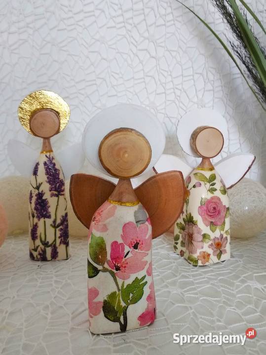 Zestaw trzech aniołków w prezentowym pudełku Wrocław