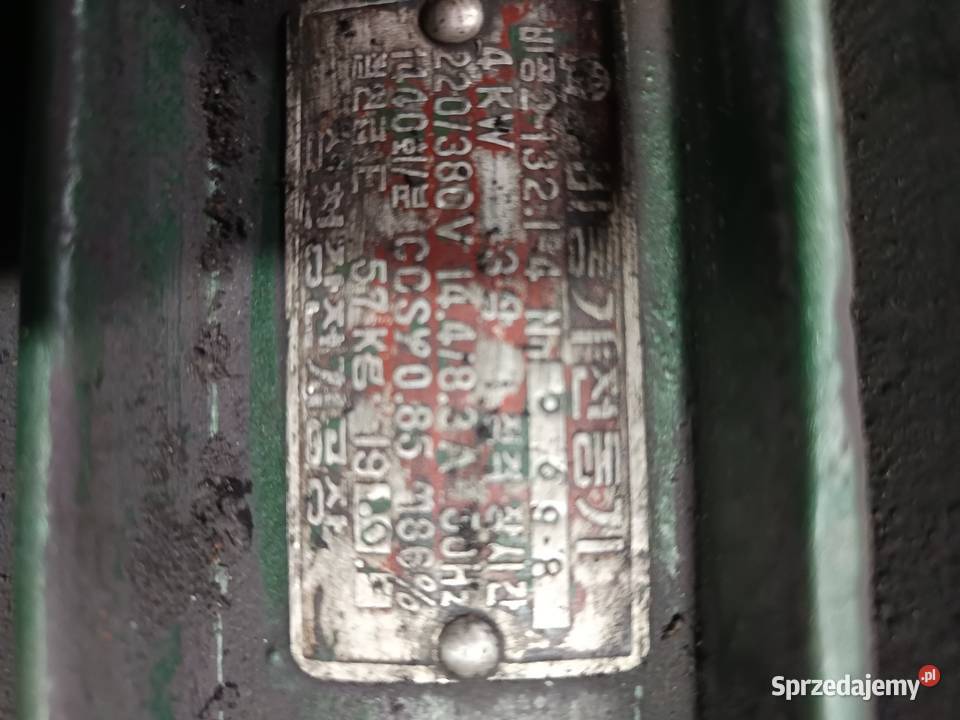 Silnik elektryczny frezarka tokarka wiertarka Libiszów