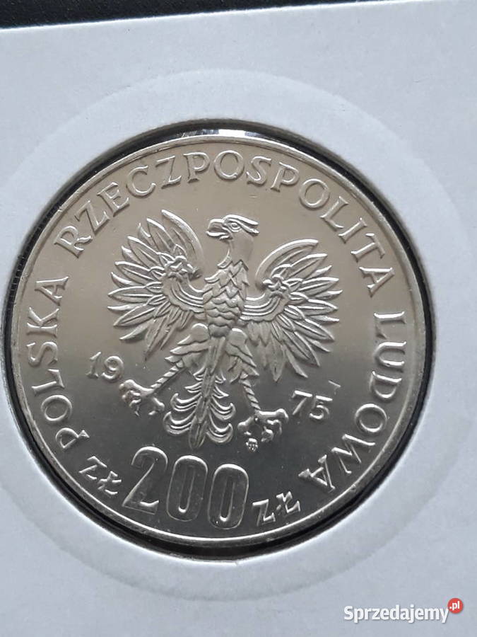 200 XXXrZwycięstwa Faszyzmem 1975 r12mennicze Konin sprzedam